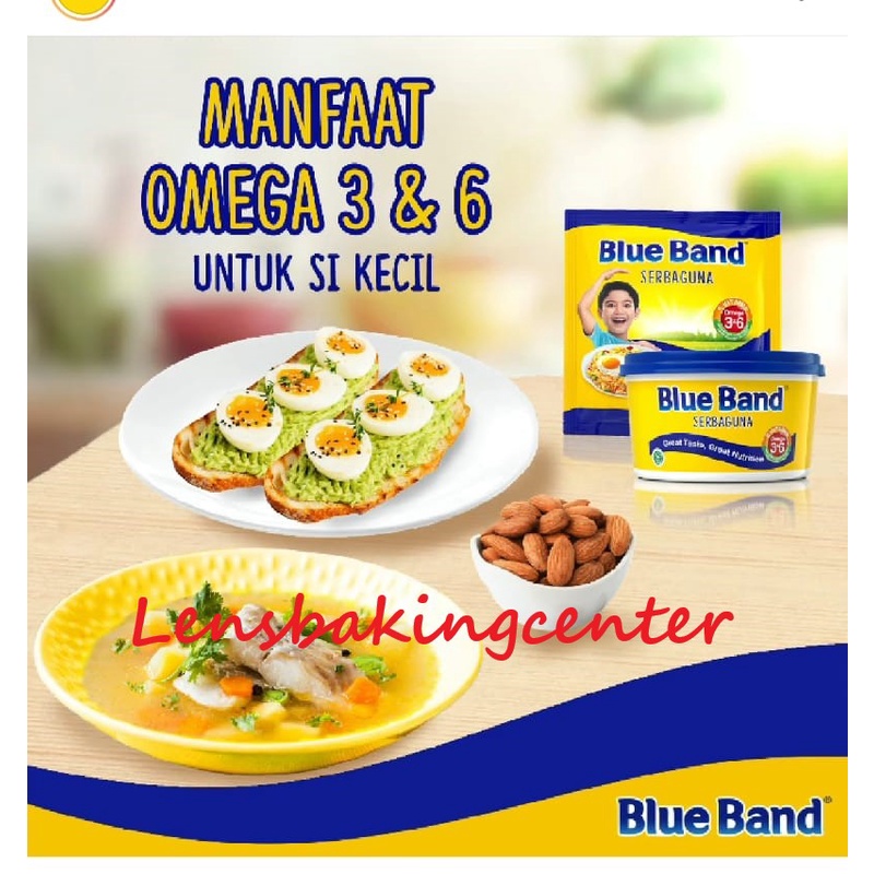 

Blueband Serbaguna Sachet 200gr / Cup 250gr | Blue Band Serbaguna Sachet 200 gram / Cup 250 gram