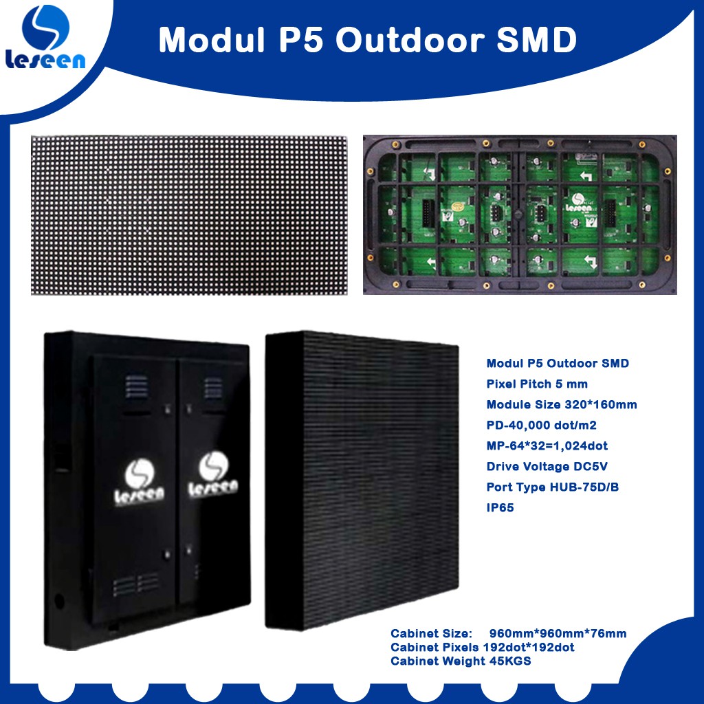 Modul P5 Outdoor SMD Full Color Videotron