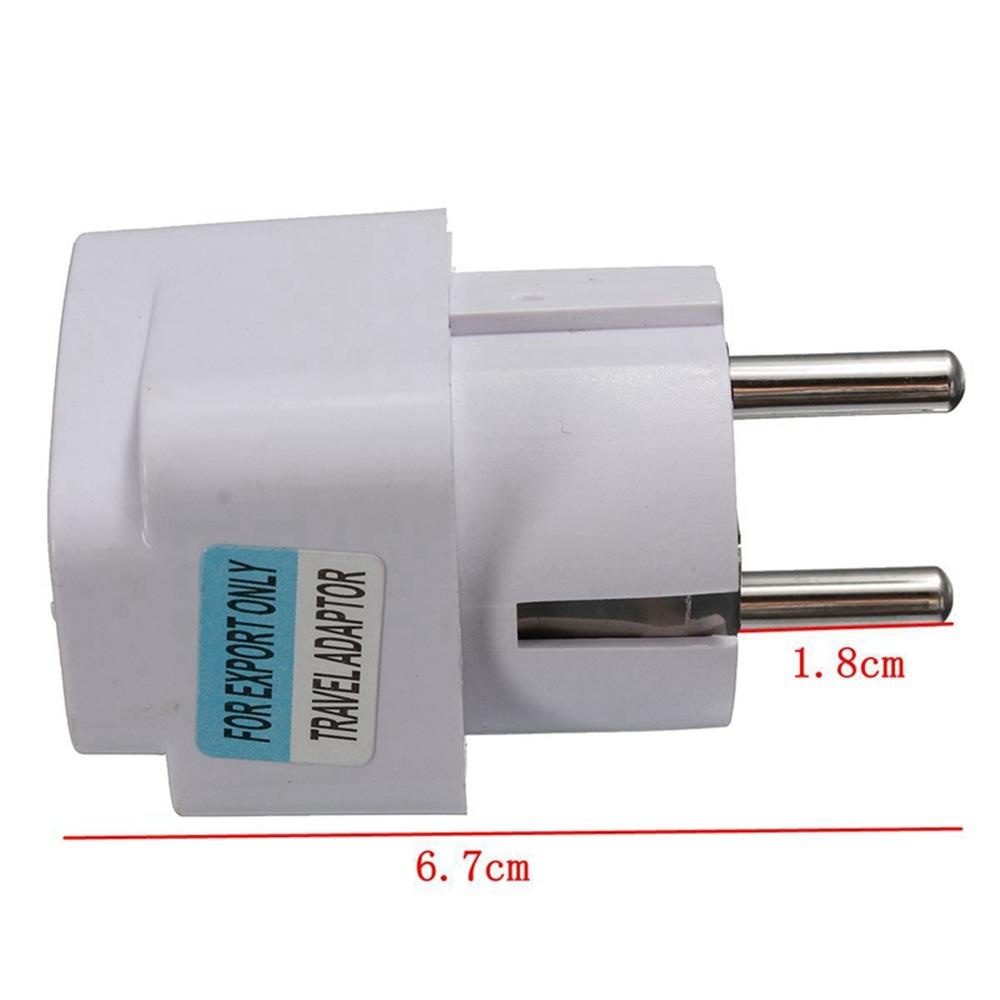 POPULAR Populer 2pcs Adaptor Daya Konverter Charger Travel Portable