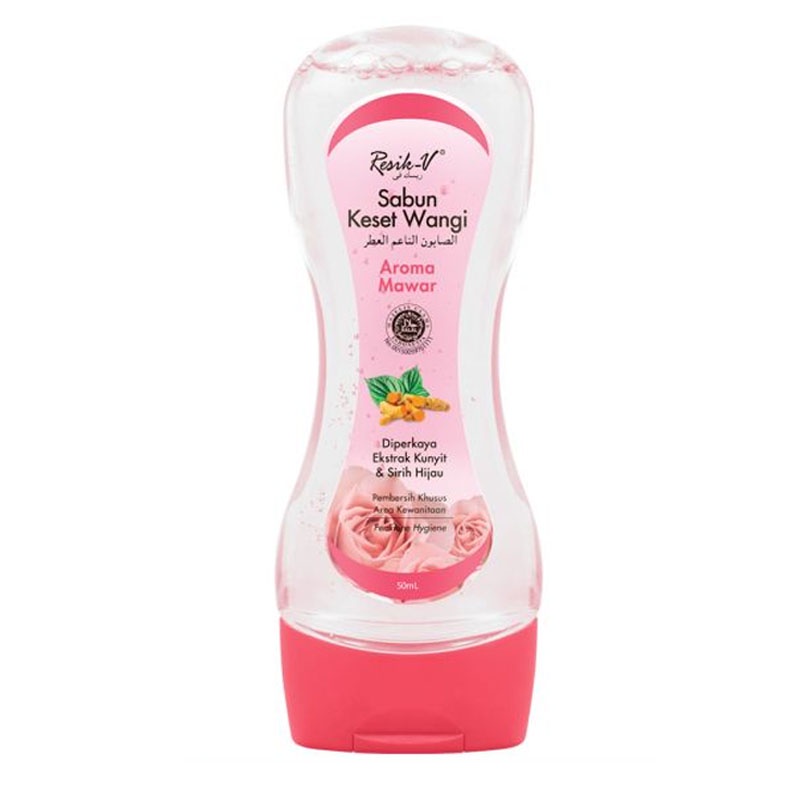 Resik-V Sabun Keset Wangi Mawar 125ml