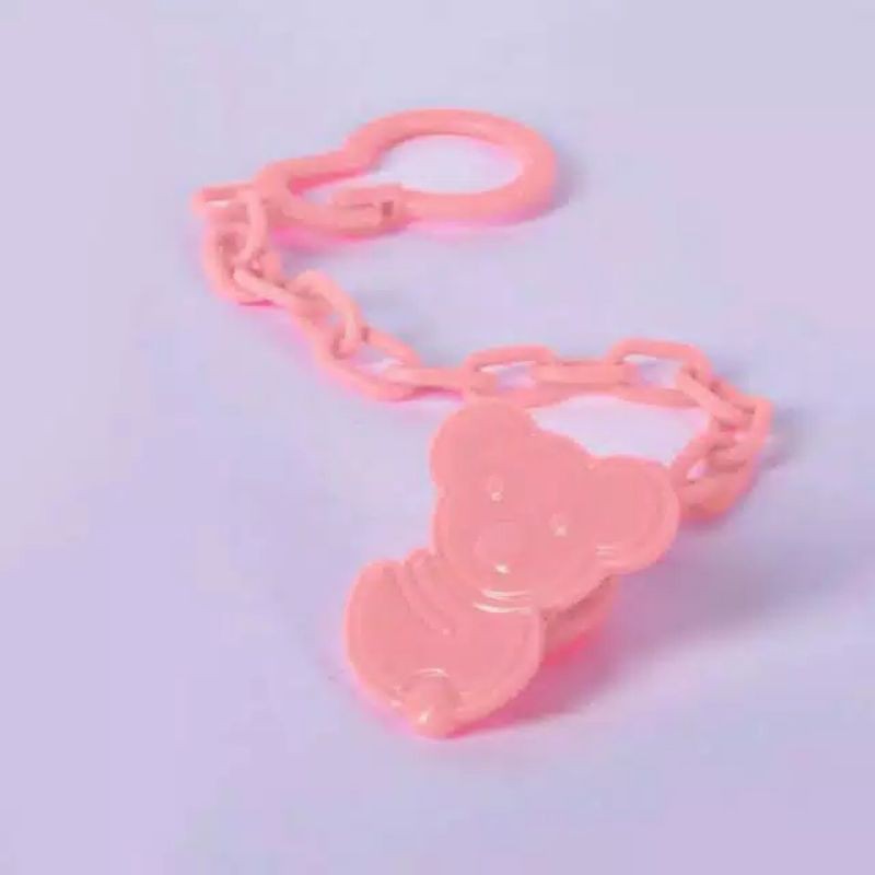 Gantungan Dot Rantai Empeng Bayi/Baby Pacifier Safety Clips Chain