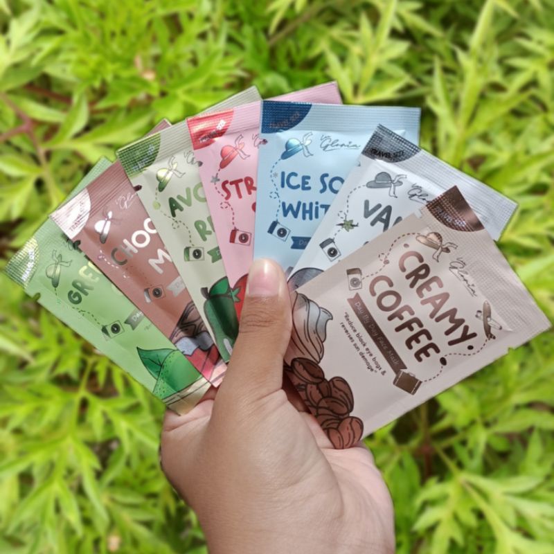 TRAVEL SIZE BPOM/Mask By Lea Gloria 10 gram /Masker Wajah Organik/Masker Organik BPOM/Peel Off/Murah