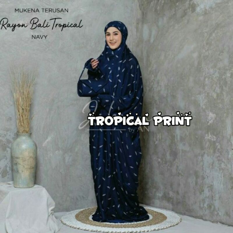 MUKENA TROPICAL | MUKENA TERUSAN DEWASA | MUKENA POCONG