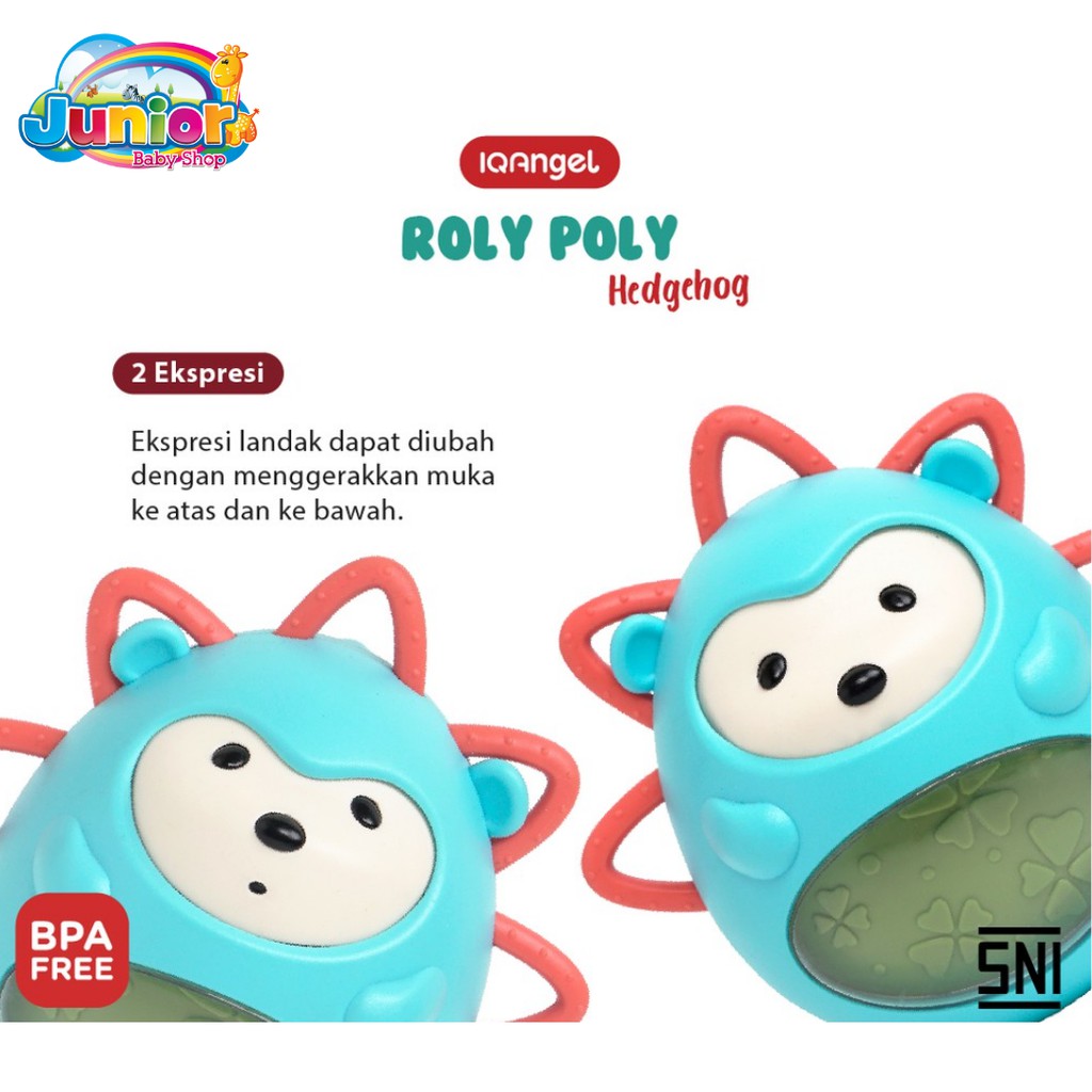 IQ Angel Roly Poly Hedgehog Toy