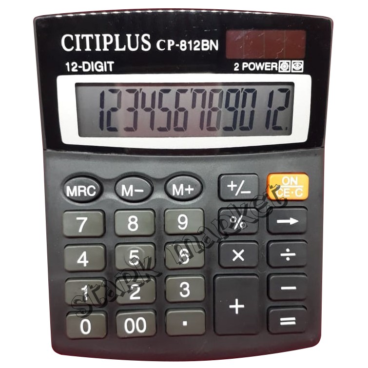 

Kalkulator CP 812 BN - Kalkulator 12 Digit - Kalkulator Mini - Kalkulator Pocket