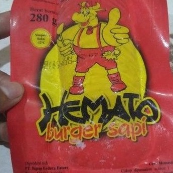

HEMATO burrger sapi 280gr