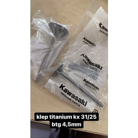 klep titanium kx 31/25 btg 4,5mm