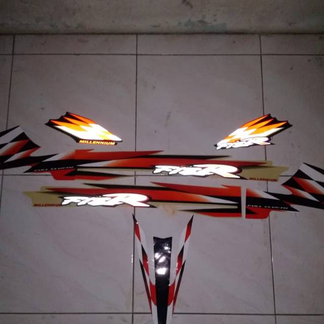 Striping fizr millenium orange reflektif