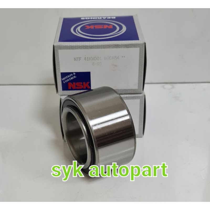 Bearing 41KWD01 nsk/bearing roda depan vitara old/escudo