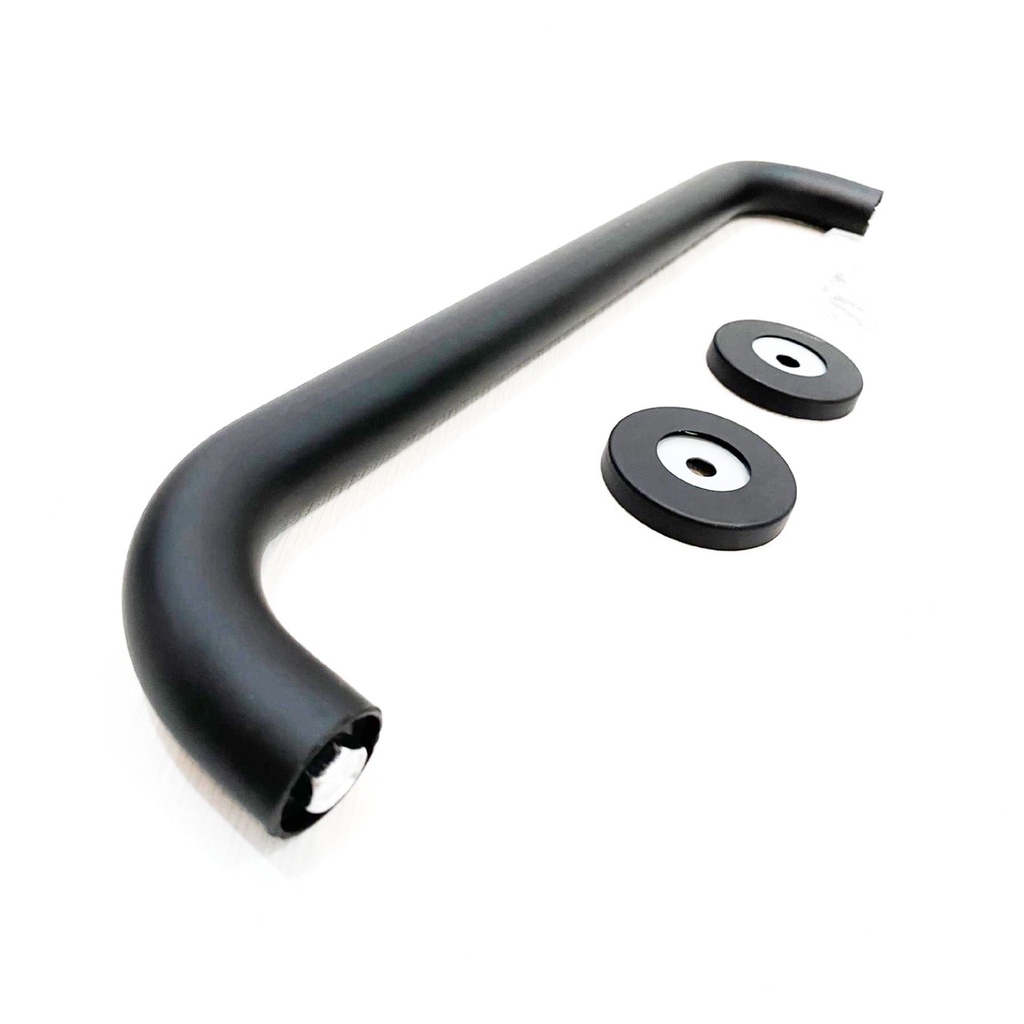 Grab bar stainless 50cm pipa 25mm HITAM 50HT-Grip bar Handle pegangan mandi 50 cm bakip grab pipa kamar mandi grip bar black handle kamar