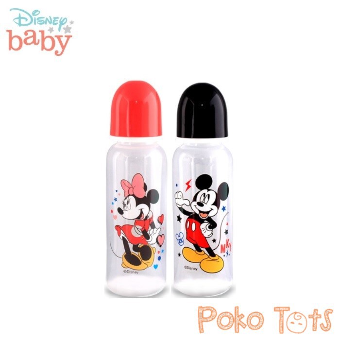 Disney Baby Reguler Bottle 250ml Botol Susu Standard Mickey &amp; Minnie Lusty Bunny