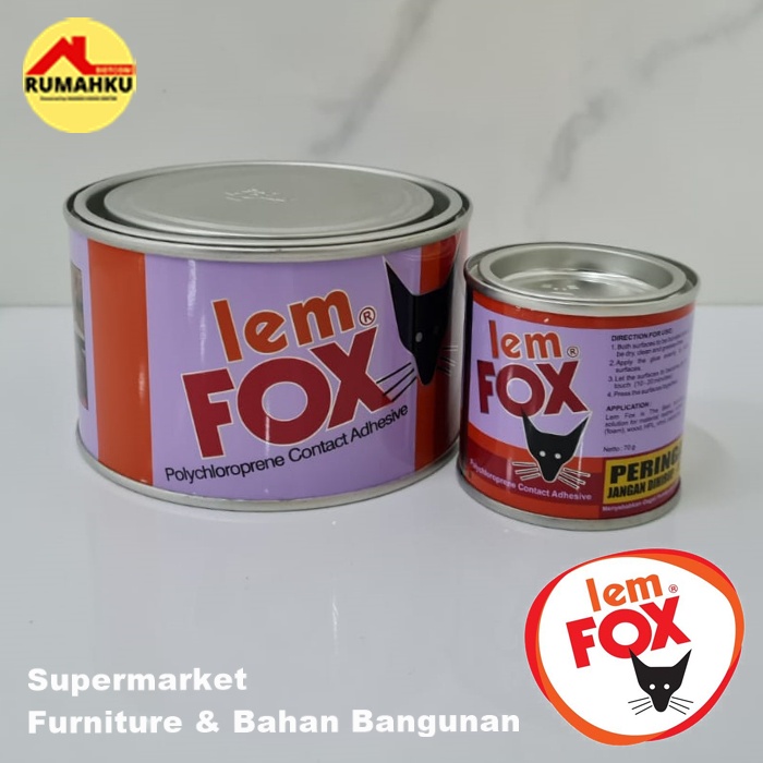 

LEM AIBON KUNING KAYU KERTAS - LEM FOX 70/300gr - LEM FOX - WELLBEST