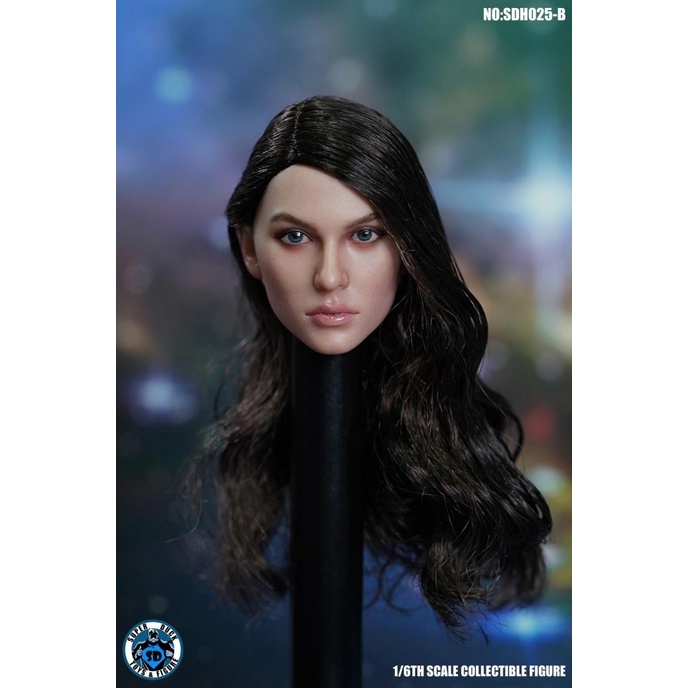 Super Duck SuperDuck Female Head Sculpt Jill Headsculpt SDH025 1/6 - B