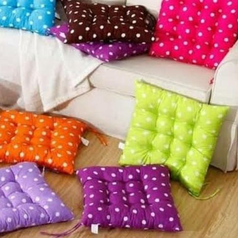 ☼ Bantal Dudukan Kursi Kayu / Lesehan - Pink Tua ➾