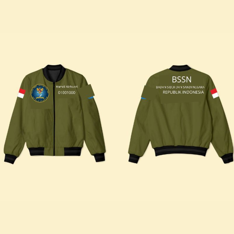 Jaket Bomber BSSN