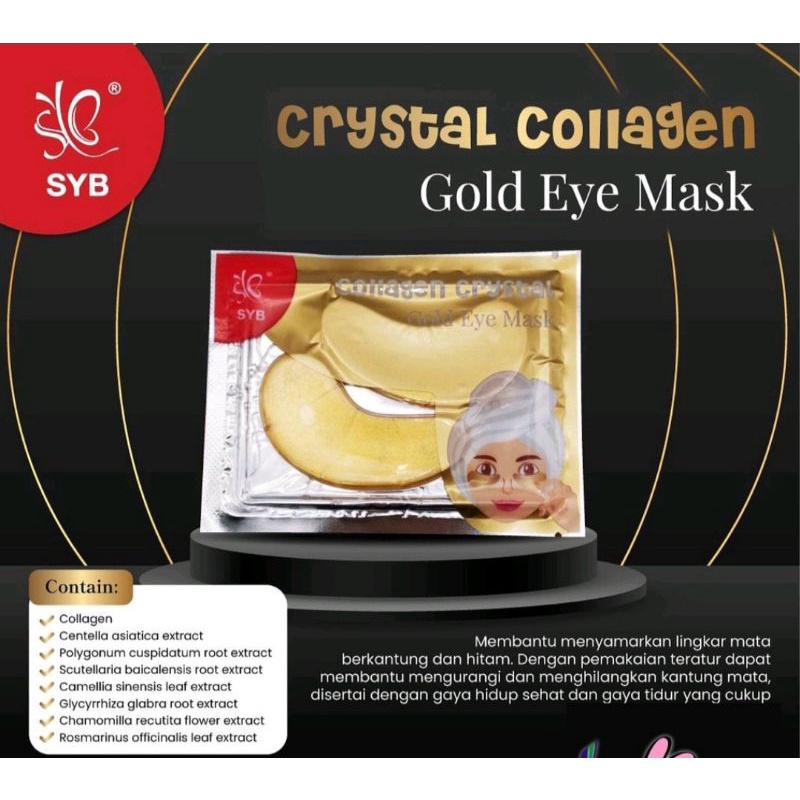 SYB GOLD EYE MASK | Collagen Crystal