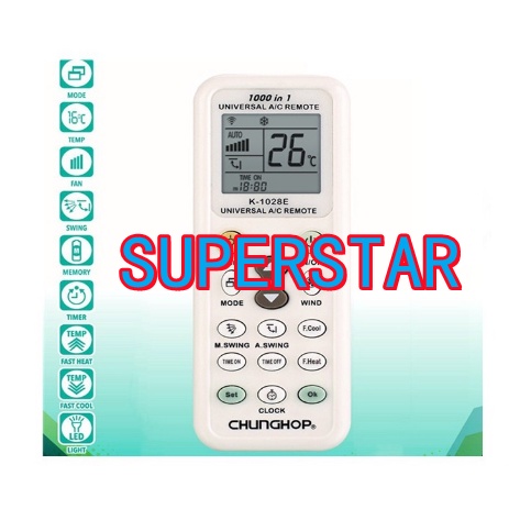 Remote AC UNIVERSAL multi remote ac A/C remote