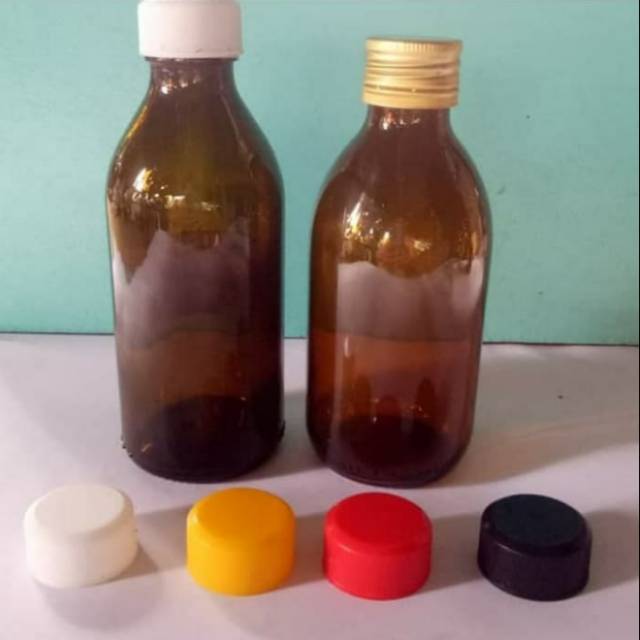 Botol Kaca Coklat 200ml