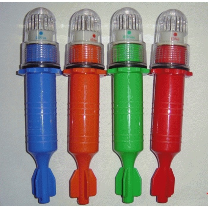 Torpedo Fishnet Sight Lampu Sinyal Jaring Ikan Alat Pancing Senter