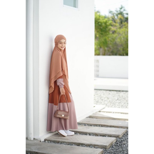 JILBAB CERUTI LAYER / KHIMAR CERUTI MUMTAZ HIJAB