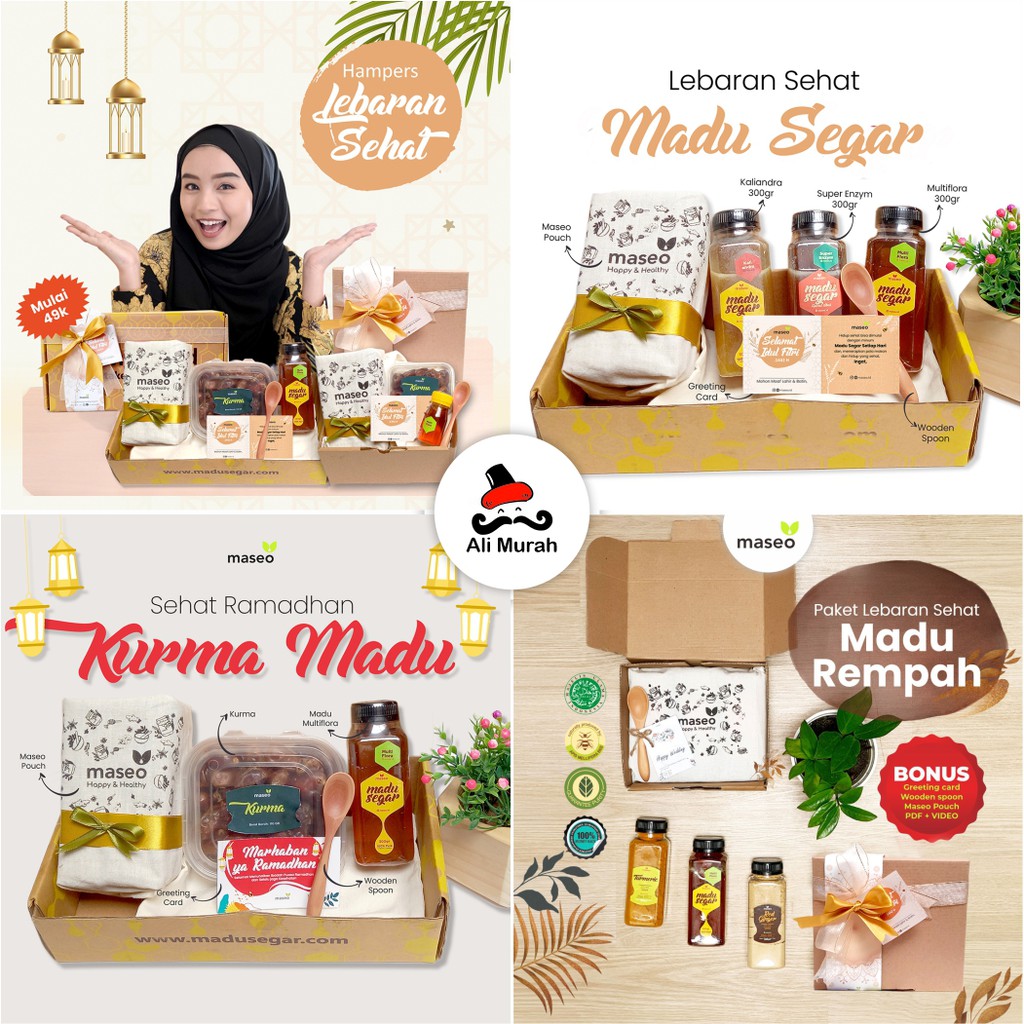 

Hampers Parcel Lebaran / Paket Ramadhan Sehat MADU SEGAR