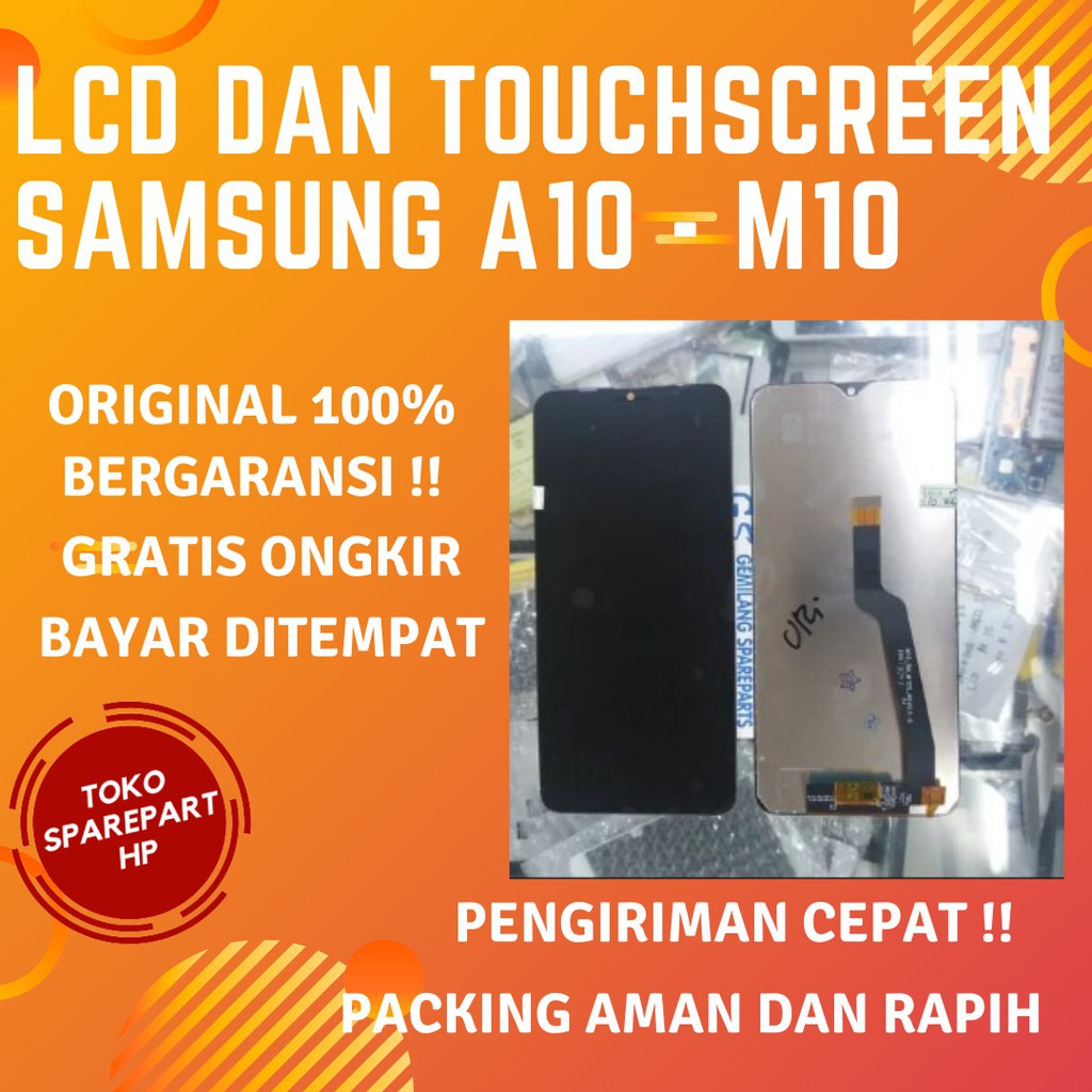 Lcd Original Hp Samsung Galaxy A 10 / A10 Fullset Layar Lcd + Touchscreen Ori AMOLED/OLED/OEM