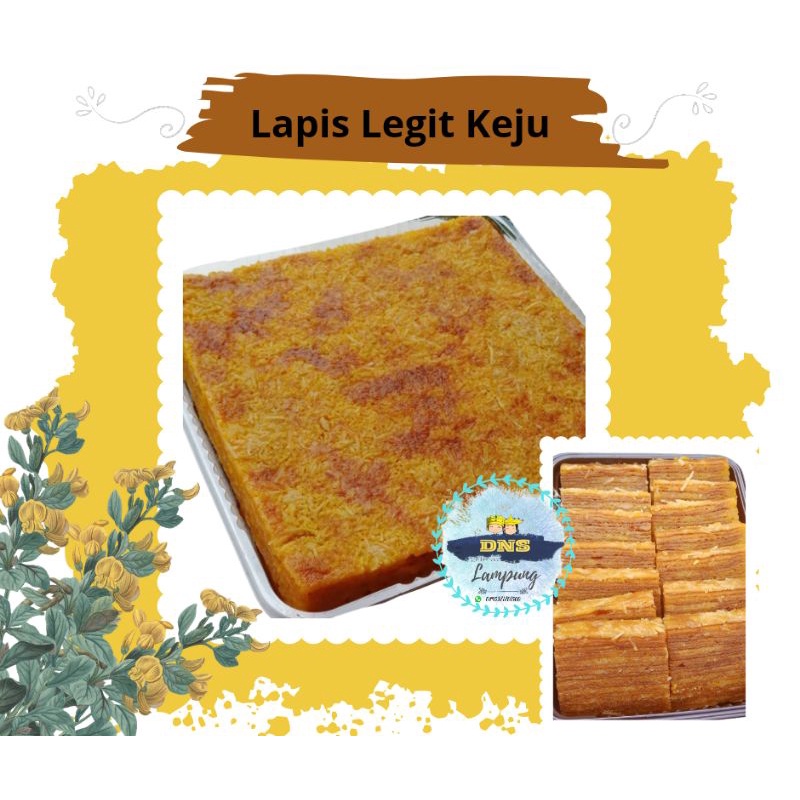 

Lapis Legit Keju Khas Lampung