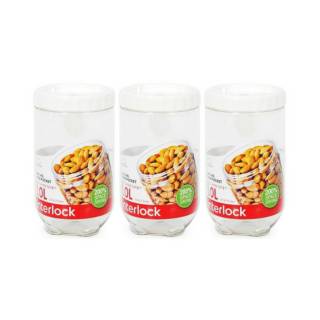 Lock Lock Interlock Food Container Lebaran Gift Set 3Pcs 