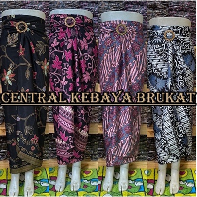 rok lilit batik / rok wanita batik/kain sutra lembut / rok batik modern / bawahan kebaya/ rok Batik 