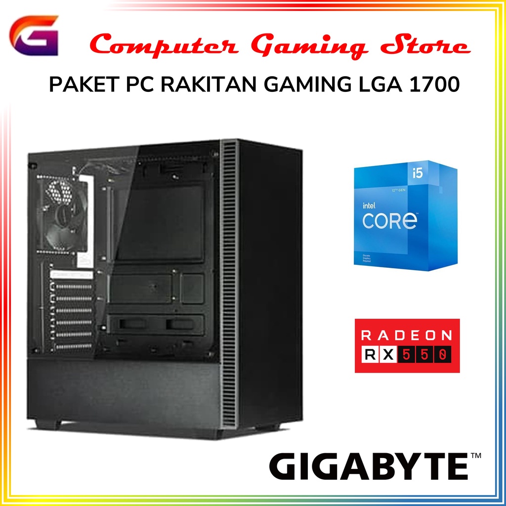 Jual Pc Rakitan Gaming Intel I Gb Gb Vga Gb Shopee