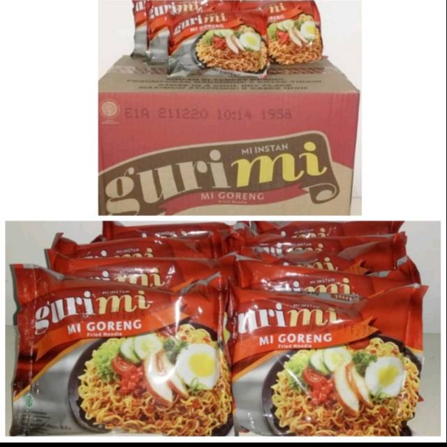 

Gurimi goreng isi 40pcs