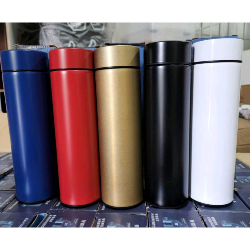 Tumbler Stainless dengan Display Suhu Digital led