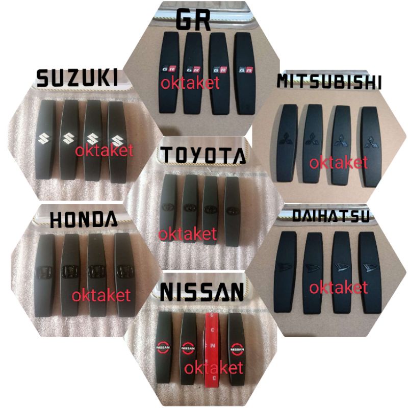 door guard Bravo model New Mitsubishi , Toyota, Gr , Suzuki, Nissan, Daihatsu, Honda mobil Universal