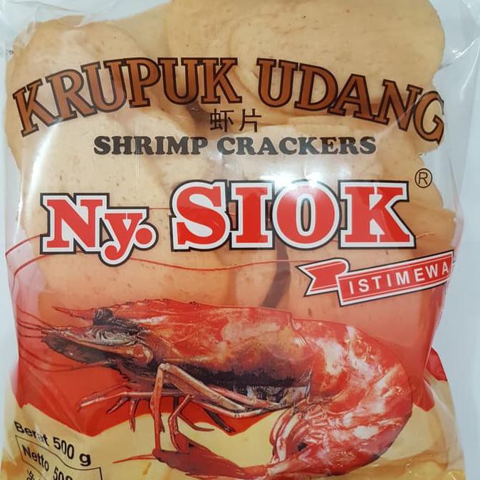 

Kerupuk Udang Oval Ny. Siok Istimewa 500Gr