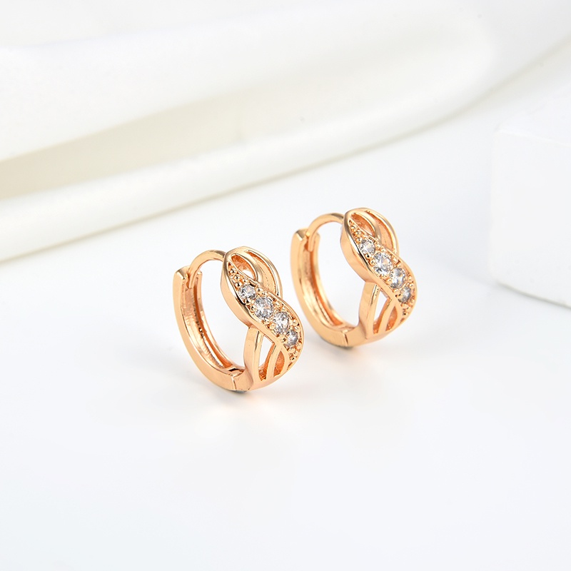 COD anting titanium wanita emas muda anti karat dewasa tusuk korea asli panjang dan luntur korea style selamanya dewasa 60e-156E