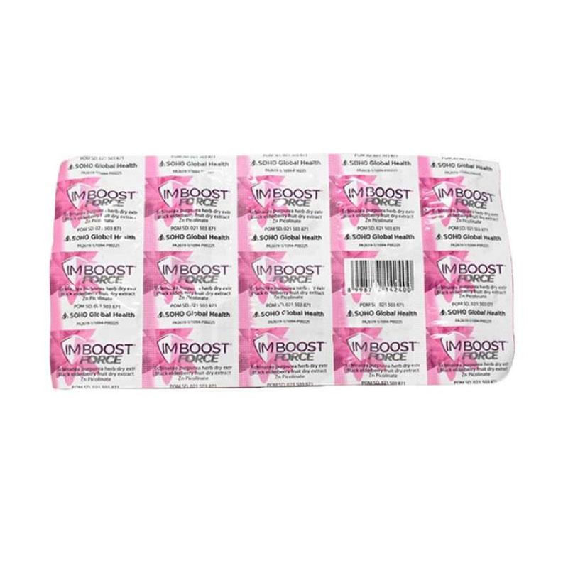 Best Seller!!! Imboost Force Caplet 1Strip Isi 10Tablet Terlaris