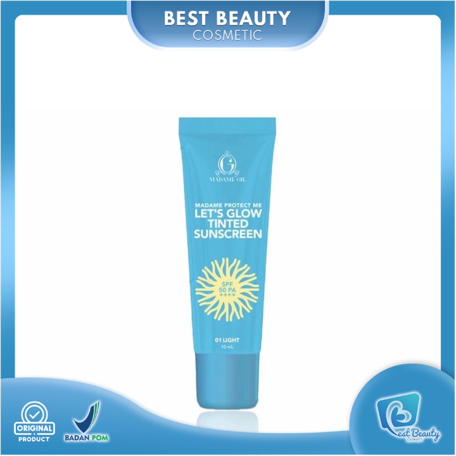 ★ BB ★ Madame Gie Protect Me Let's Glow Tinted Sunscreen SPF 50 PA ++++ - 10ml - 35ml | Sunscreen