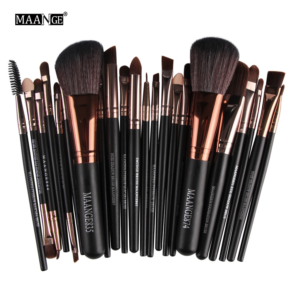 MAANGE 22Pcs High Quality Makeup Brush Set for Eyeshadow for Beauty Tools Makeup Accessories