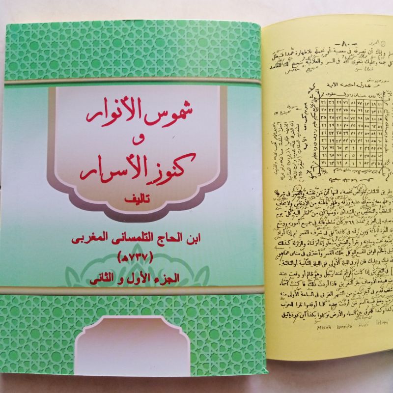 BARU KITAB ASLI SYUMUSUL ANWAR WA KUNUZUL ASROR MAKNA PESANTREN PETUK KWAGEAN ILMU HIKMAH KWAGEAN