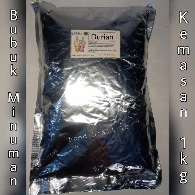 

Bubuk Minuman Rasa Duren 1Kg - Powder Drink Durian 1 Kg