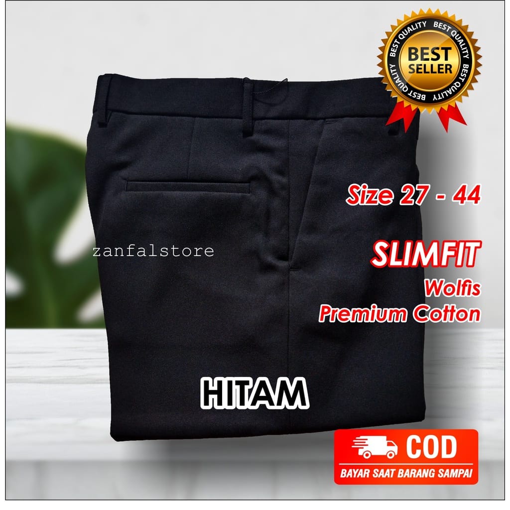 COD CELANA PANJANG BAHAN|CELANA KAIN|CELANA FORMAL PRIA slimfit