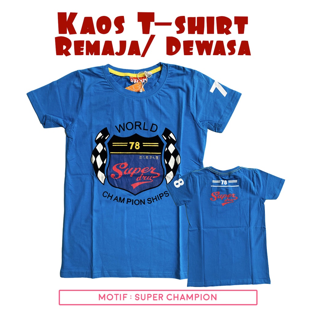 Kaos Osulor T-Shirt Dewasa / Remaja Cowok Laki Laki Pria Premium High Quality Import Nyaman