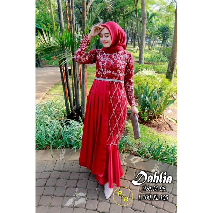 pakaian wanita dress dahlia new