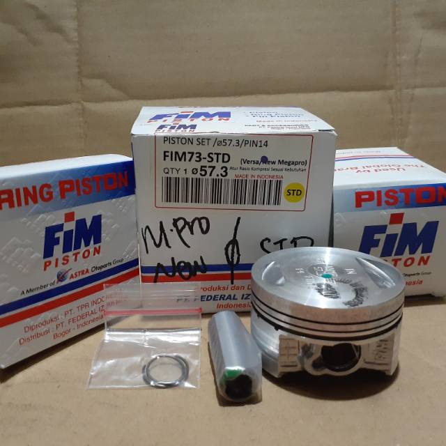 Piston kit megapro new oversize 0