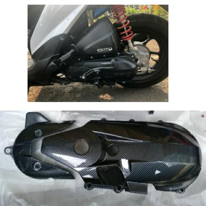 Cover Cvt Set Air Duck Carbon Honda Beat Fi Esp Beat Pop Scoopy Fi Cover Motor Shopee Indonesia