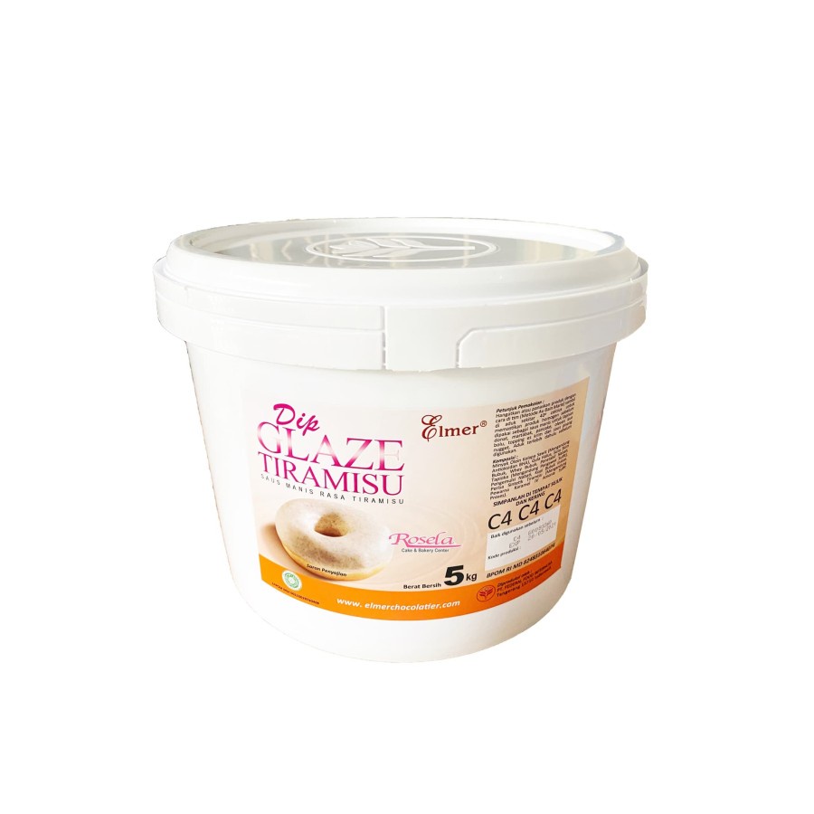 

Elmer Dip Glaze Tiramisu 5 Kg / Glaze Tiramisu Elmer