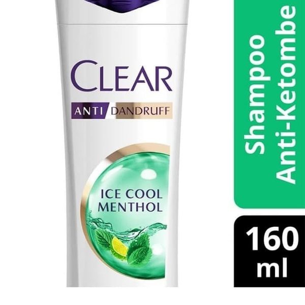 Clear Shampoo Ice Cool Menthol Btl 160ml