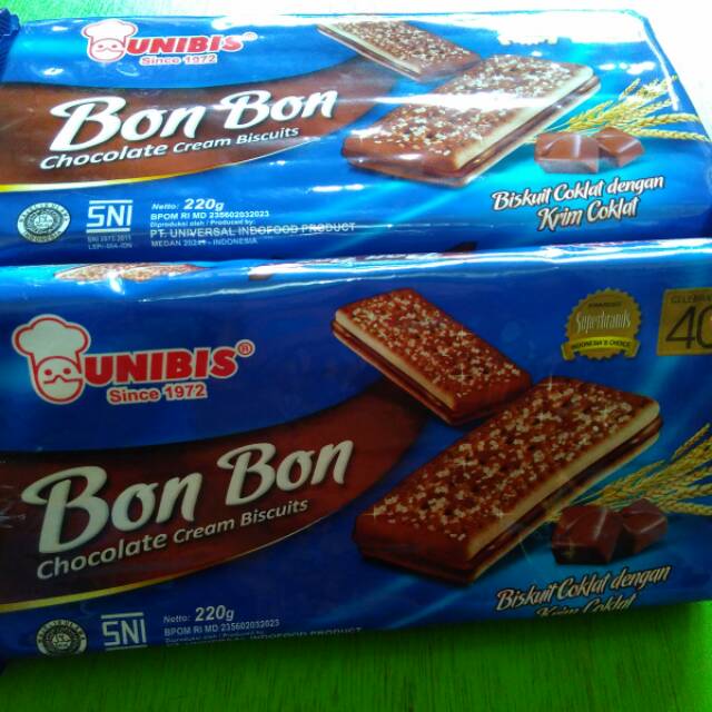 

Biskuit UNIBIS BON BON 220 gram