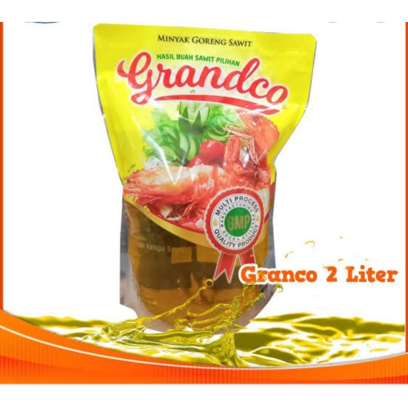 

MINYAK GORENG GRANDCO 2 LITER PROMO.