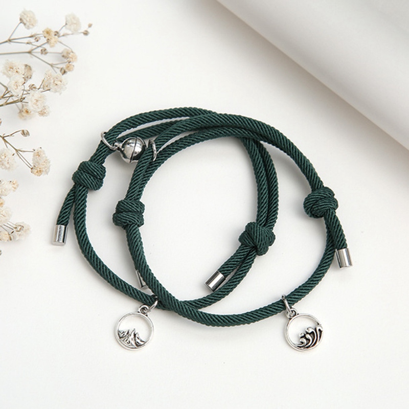 Attract Couples Bracelets Eachother Handmade Rope Bracelet Male And Female Students Korean Version Of Gifts